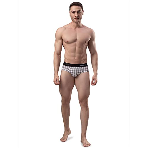 Image of Underjeans Men's Cotton Blend Regular Fit Brief