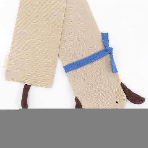 Meri Meri Knitted Puppy Scarf (Pack of 1)3