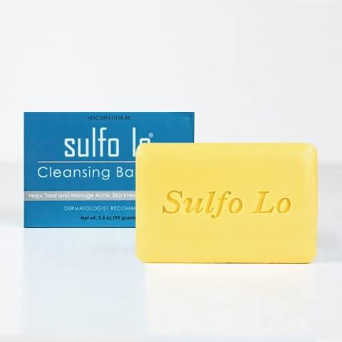 Sulfo Lo - Topical Cleansing Bar Soap for Multiple Skin Conditions - 3.5 oz Bar Cover