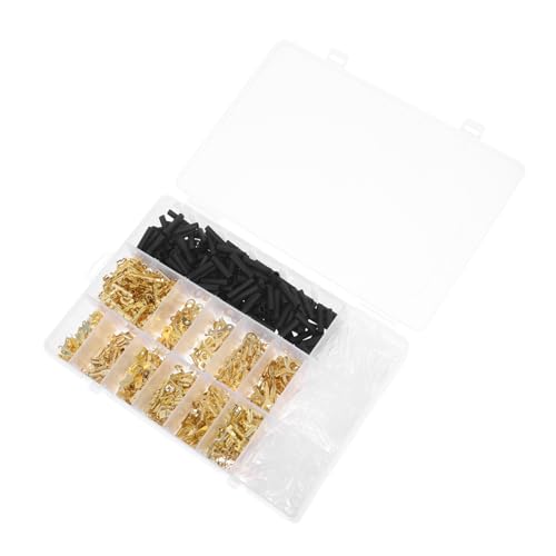 Kit de cosses isolées en laiton haut de gamme et gaines thermorétractables de précision
