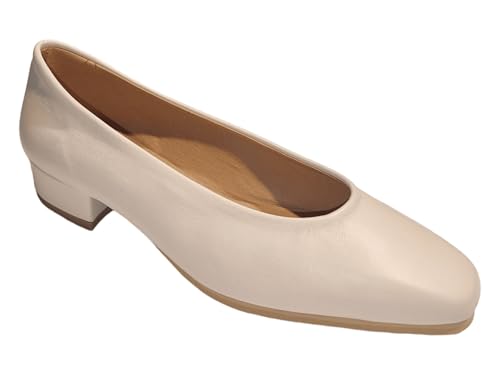 Genérico Zapatos Azafata Gala - Zapatos Ariadna Sánchez (Beige, Sistema Tallas Calzado EU, Adulto, Números, Mediano, 41) Genérico Zapatos Azafata Gala - Zapatos Ariadna Sánchez (Beige, Sistema Tallas Calzado EU, Adulto, Números, Mediano, 41)