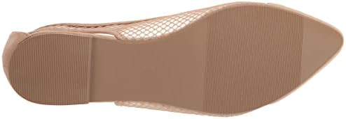 CITY CHIC PLUS SIZE ALESSA FLAT IN ALMOND, SIZE 43 | Image 3