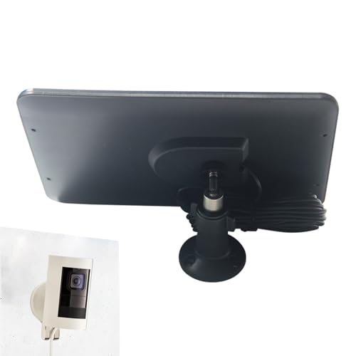 Panneau solaire 20W à charge rapide et étanche pour sécuriser la maison et charger en extérieur