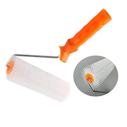 Changyeah Rullo di Puas Autolivellante, Rullo di ventilazione da 21,5 cm,Rulli Ventilazione Pittura Parete in Rivestimento epossidico, Strumenti Cemento Autolivellante per Rivestimenti Pavimenti