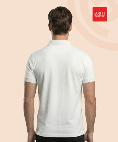 Image of Scott International T Shirt for Men | Polo T-Shirt for Man | Plain Casual Stylish | Half Sleeve | Mens Polyester Dry Fit Collar Polo Tshirts for Men, Quick Drying & Breathable Fabric, Gym Wear Tees