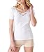 Damart - Tee-Shirt Finition Guipure