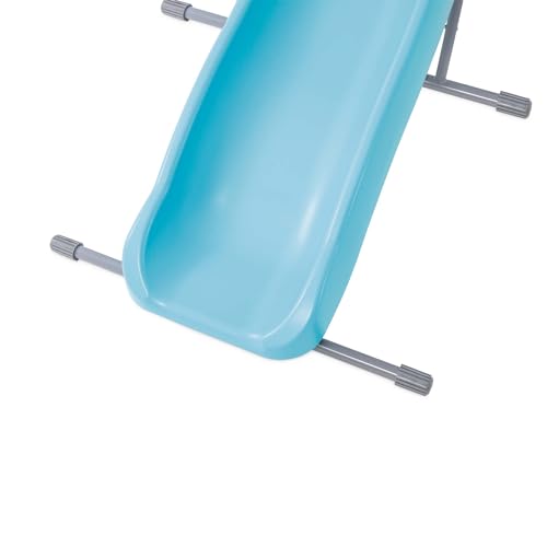 Intex 44106 – Kinderrutsche für den Garten, Stahl und Kunststoff, Blau, 196x84x119 cm