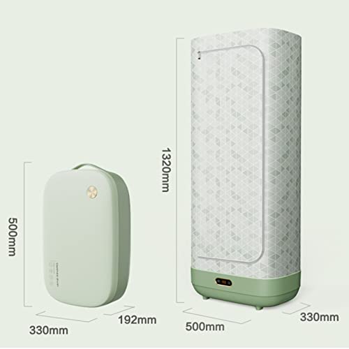 Elektrische Wasdroger met Timing Draagbare Mute Stille Elektrische Warme Lucht Droger Kleding, for Thuis Huishouden Doek Drogen Babykleertjes Steriliseren - Image 7