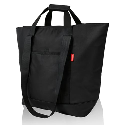 JOJOlife Kühltasche Groß, 30 L, Faltbare Thermotasche, Wasserdicht und Wärmedämmend, zum Tragen per Henkel oder Schultergurt. Ideal für Picknick, Einkauf & Tagesausflug