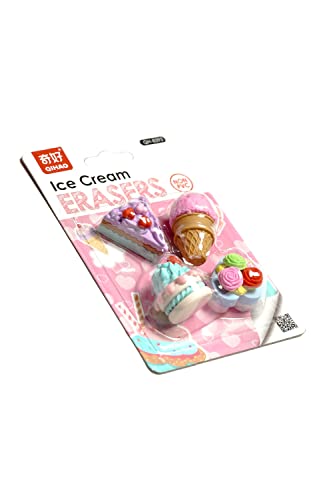 Image of R&H Designer Erasers (QIHAO Icecream Eraser)