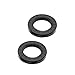Seal Washer 2 Pcs Robber Oil Seal, Shaft Oil Seal Inner Diameter 70mm Radial Shaft Seals, TC Black Nitrile Rubber Oil Seal Gasket Gasket Lip (Color : 2pcs, Size : 70-80-6 mm)