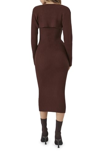 Forever 21 Women's Shrug & Sweater Cami Dress Set3