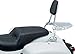 Kuryakyn 6586 Motorcycle Accessory: Sissy Bar for 2014-2020 Indian Motorcycles with Cushioned Backrest Pad, Chrome