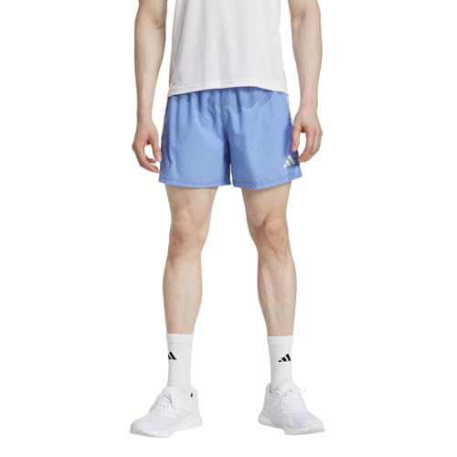 adidas Men's Own The Run Shorts, Team Royal Blue/White Melange