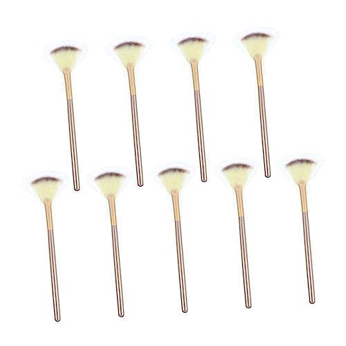 SOESFOUFU Professional Makeup Brush Kit 9pc Set Including Highlighter Blush for Cosmetics Use