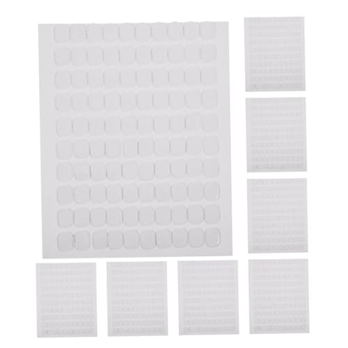 HOMOCONO Removable Double Stick Tape 800pcs Adhesive Dots for Wall Art Hanging Non- Removal for DIY Projects