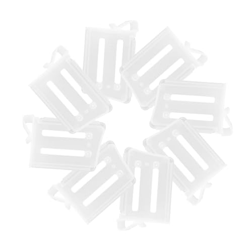 LIFKOME 8 piezas Separadores Ajustables para Puerta Lateral de Frigorífico de Diseño Compacto y Duradero para Organización y Maximización de Cocina y Congelador