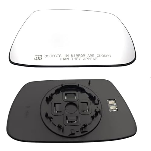 Rétroviseur voiture miroir blanc résoud le givre pour Grand Cherokee 2005-2010 | Paire chauffante
