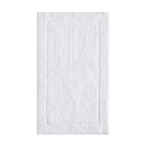 Tapis de bain moderne Calvin Klein grand format blanc absorbant - 2