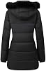 Abrigo largo de invierno para mujer GOLDLADIES, parka impermeable, chaqueta de nieve cálida y cortavientos 6