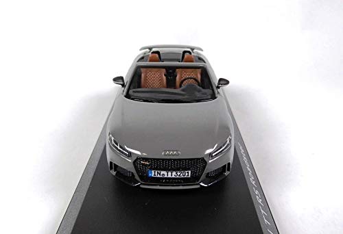 OPO 10 - Auto 1/43 iScale Compatibel met Audi TT RS Roadster grijs (10531) - Afbeelding 7