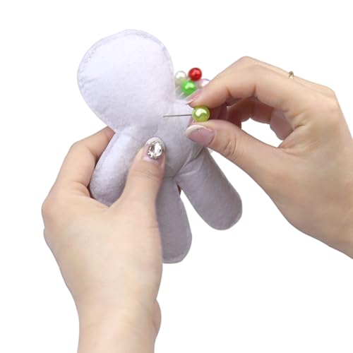 rainbowstar 2 Pack Muñeca Vudú con Alfileres para Adultos miniatura 3