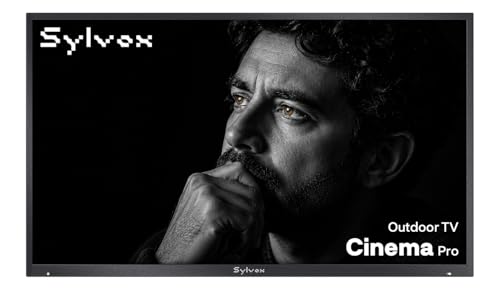 Image of SYLVOX Outdoor TV, 65'' Helio QLED Mini LED TV 120Hz, Ultra-Bright 3500 Nits, IP56 Waterproof, Anti-Glare, Dolby Atmos Speaker 30W*2, Smart Google TV for Poolside or Full Sun Area (Cinema Pro Series)