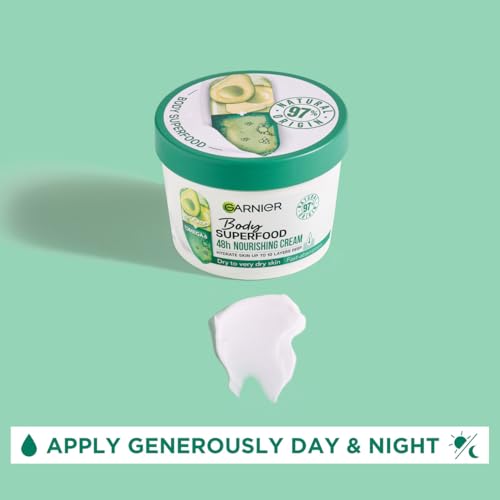 Garnier 3600542470346 Nourishing Body Care For Dry Skin, Body Butter With Avocado And Omega 6 thumb #5