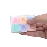 ETERNAL ANGEL Pencil Eraser 6 Pack Art Erasers with Storage Box for Kids Artists Drawing, Assorted...