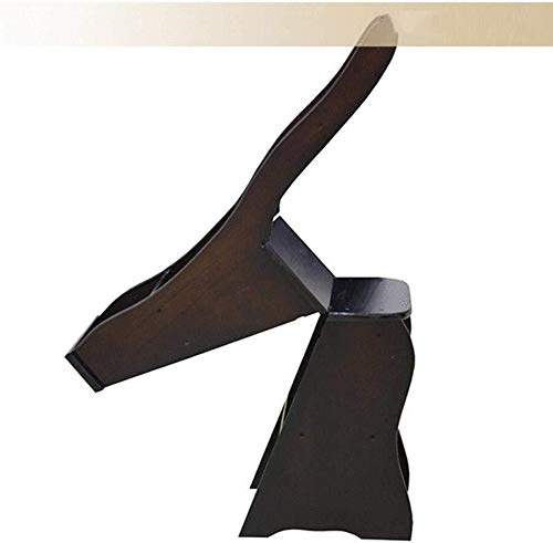 Taburete de escalera plegable de madera DASHADAO para evitar caídas en cocinas altas 2