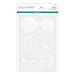 Spellbinders Snowflake Ornaments Stencil, Clear
