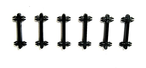 Carrera GO / Digital 143 Schienenclips Schienenverbinder doppelt 6 Stück Carrera GO / Digital 143 Schienenclips Schienenverbinder doppelt 6 Stück