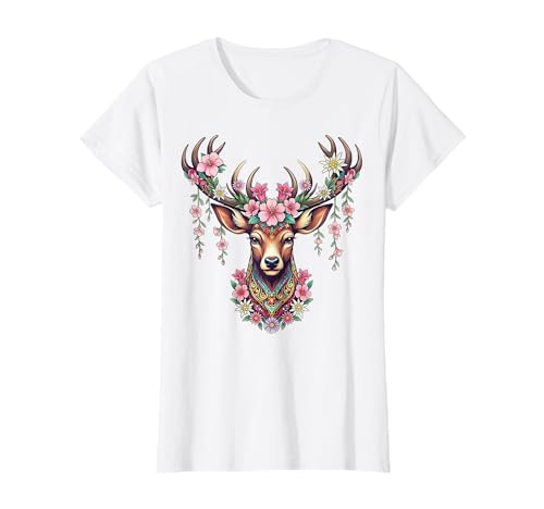 Trachtenshirt Damen Passend für Oktoberfest Oberteil Tracht T-Shirt