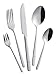 Mulex 200933/0/60 Oceanside - Set di posate in acciaio INOX 18/10 lucidato, senza nichel