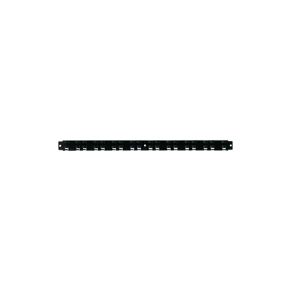 LA-KA-PE Wandleiste für Sichtlagerkasten PLK 2 L 1000 mm schwarz VE 2 Stk.