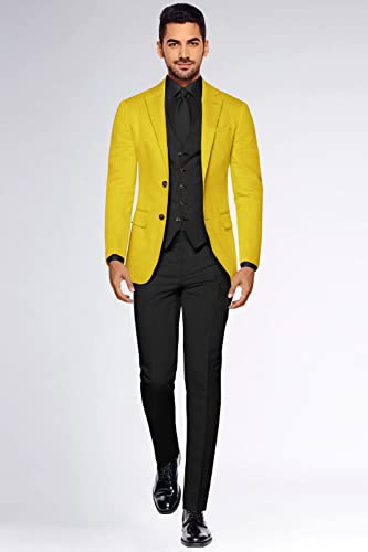 Men's Blazer 2 Button Long Sleeve Regular Fit Suit Sport Coat Jacket Business Lightweight Casual Sport Coat4