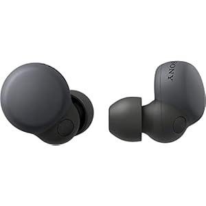 Sony LinkBuds S Volledig draadloze Noise Cancelling oordopjes – Ultralicht voor optimaal comfort met kristalheldere gesprekskwaliteit – Tot 20 uur batterijduur met oplaadcase – Zwart