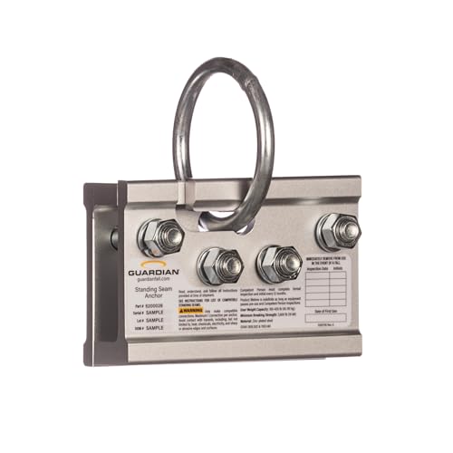 Guardian Fall Protection 10600 Standing Seam Roof Clamp
