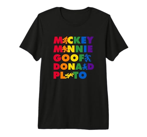 T-shirt Mickey & Friends haut de gamme avec finitions de qualité