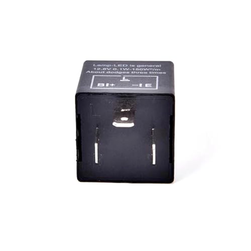 Relé LED de 3 pines CF13 ajustable para viajar seguro con luces de coche 12V 6