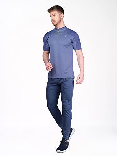 Image of TECHNOSPORT Men's Slim Fit Active T-Shirt - (MTP512 P) Pack of 1