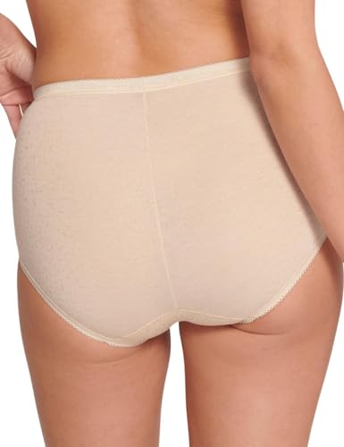 Sloggi Basic+ Maxi C3P lot culottes coton taille haute - 3