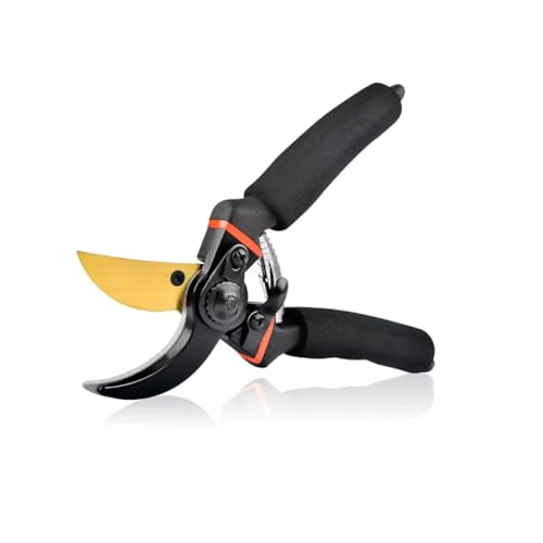 Homdum Gardening Pruning Shears Garden Scissors, Bypass Secateurs, Garden Pruners for Branches, Hedges and Flowers
