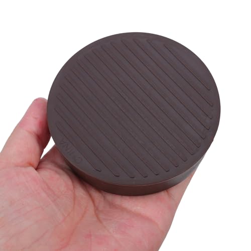 Copas de caucho antideslizantes de 8 piezas con protectores café para patas de muebles 5