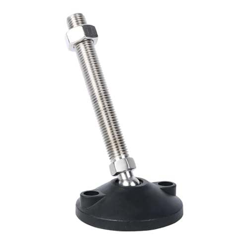Pie ajustable de nivelar patas de muebles D40 D50 con amortiguación 8