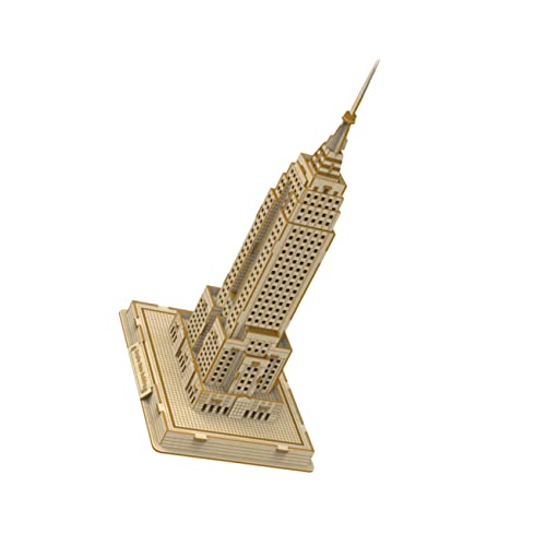 Puzzle 3D bois architecture célèbre idée cadeau anniversaire enfant