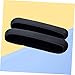 Veemoon 1 Pair Office Chair Armrest Cover Black Neoprene Armrest Pad for Comfort Pressure Relief for Home Office Use Stylish Protection for Various Chairs