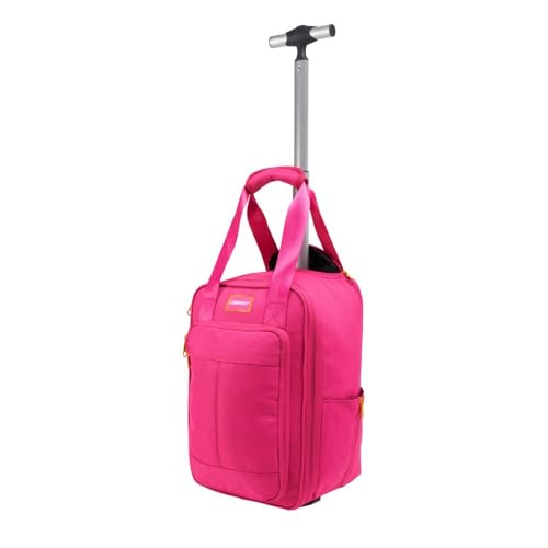 Cabin Max Narvik 2.0 Stowaway - Maleta con ruedas de 20 L, 40 x 20 x 25 cm, para debajo del asiento de Ryanair, Fuscia, 40 x 20 x 25cm