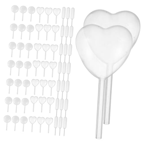 CIYODO 150 Pcs Pasteur Pipette Liquid Transfer Pipettes Liquid Dropper Pipettes Small Pipettes Rectangular Shaped Pipettes Heart Pipettes Pipettes Round Shaped Dropper Pipettes