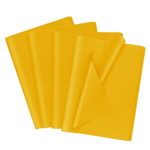 Yellow Tissue Paper for Gift Bags 30
